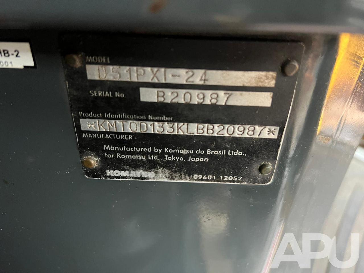 Bulldozer Spycharka KOMATSU D51PXi-24: foto 20 Bulldozer Spycharka KOMATSU D51PXi-24: foto 20