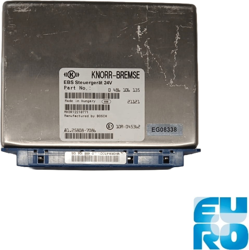 MAN TGS/X 06-EBS ELECTRONIC CONTROL UNIT (ECU) 5/7 KNORR PLUS 0486106309N50 - Unidad de control para Camión: foto 1 MAN TGS/X 06-EBS ELECTRONIC CONTROL UNIT (ECU) 5/7 KNORR PLUS 0486106309N50 - Unidad de control para Camión: foto 1