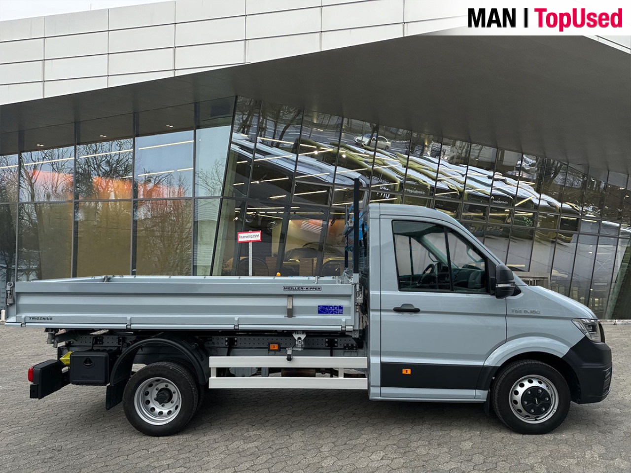 Volquete furgoneta nuevo MAN TGE 6.160 4X2 SB: foto 10