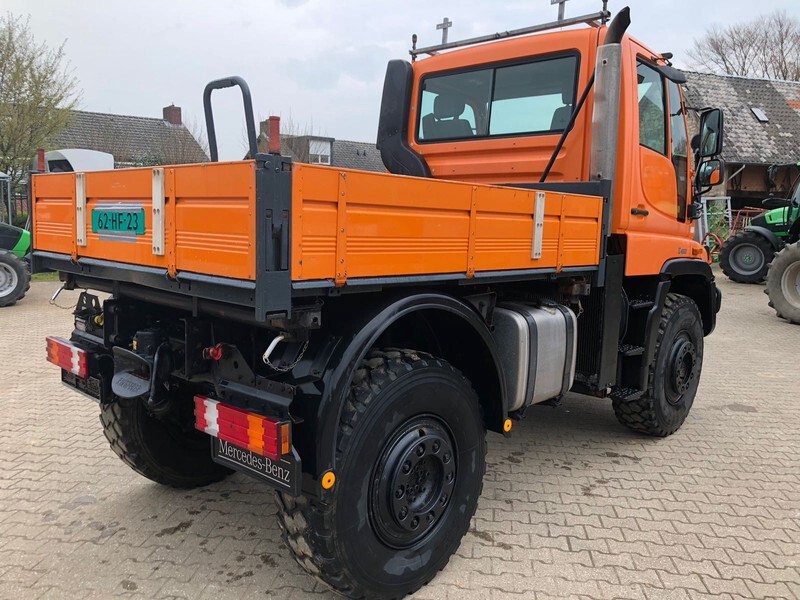Mercedes-Benz Unimog U400 - Camión caja abierta, Vehículo municipal: foto 5 Mercedes-Benz Unimog U400 - Camión caja abierta, Vehículo municipal: foto 5