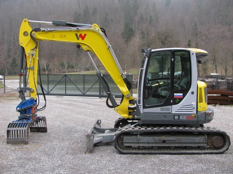 Wacker Neuson EZ 80 POWERTILLT + grajfer - Miniexcavadora: foto 3 Wacker Neuson EZ 80 POWERTILLT + grajfer - Miniexcavadora: foto 3