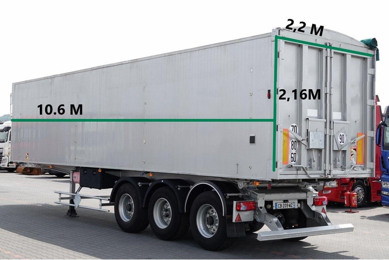 Benalu WYWROTKA 57 m3 / OŚ PODNOSZONA / SPROWADZONA / MAŁO UŻYWANA / S - Volquete semirremolque: foto 3 Benalu WYWROTKA 57 m3 / OŚ PODNOSZONA / SPROWADZONA / MAŁO UŻYWANA / S - Volquete semirremolque: foto 3