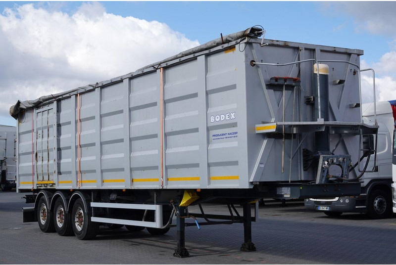 Bodex WYWROTKA 65 M3 / STALOWA / DO ZŁOMU / OŚ PODNOSZONA / DRZWI BOCZ - Volquete semirremolque: foto 1 Bodex WYWROTKA 65 M3 / STALOWA / DO ZŁOMU / OŚ PODNOSZONA / DRZWI BOCZ - Volquete semirremolque: foto 1