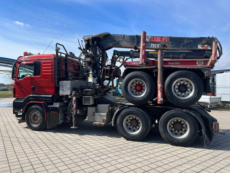 MAN TGS 26.540 6x4 Darus nyergesvontató + rönkszállító pótkocsi Logl - Cabeza tractora: foto 5 MAN TGS 26.540 6x4 Darus nyergesvontató + rönkszállító pótkocsi Logl - Cabeza tractora: foto 5