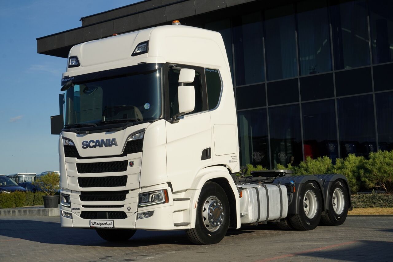 Scania R 650 / V8 / 6x4 / HYDRAULIKA / DMC: 100.000 KG / I-PARK COOL / - Cabeza tractora: foto 1 Scania R 650 / V8 / 6x4 / HYDRAULIKA / DMC: 100.000 KG / I-PARK COOL / - Cabeza tractora: foto 1