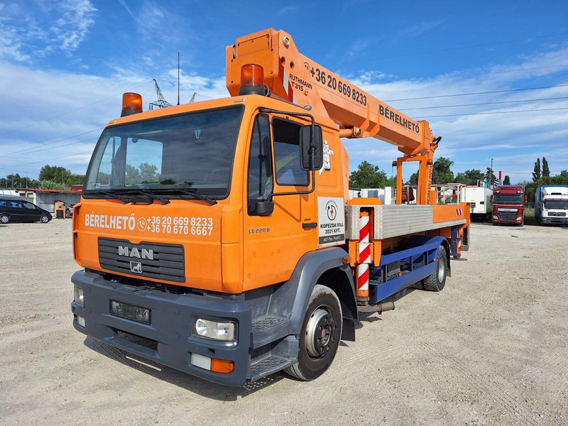 MAN 18.264 - Ruthmann Lifting Basket 34m - Camión, Camión grúa: foto 1 MAN 18.264 - Ruthmann Lifting Basket 34m - Camión, Camión grúa: foto 1