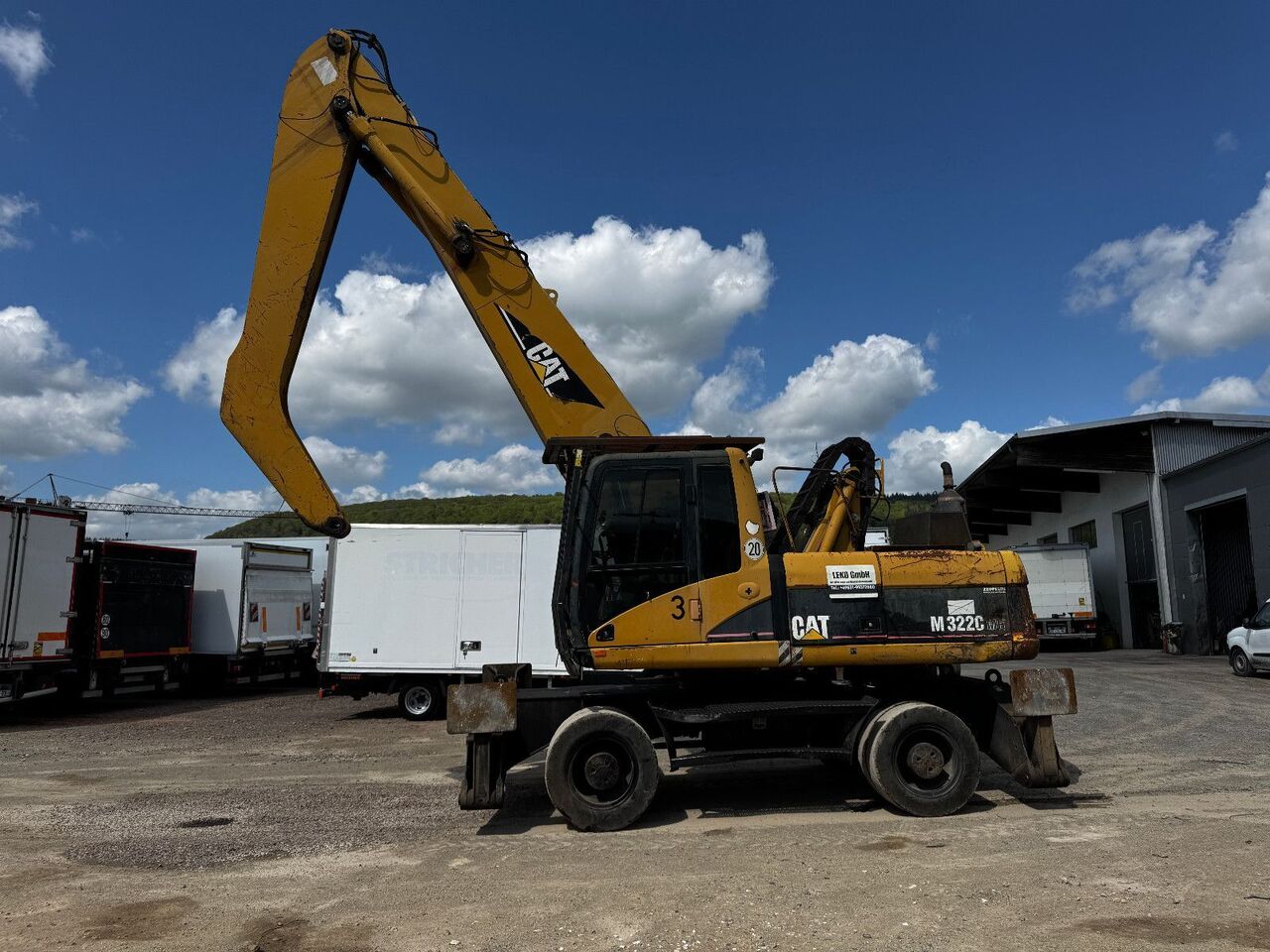 Caterpillar M322C MH - Manipulador de materiales: foto 4 Caterpillar M322C MH - Manipulador de materiales: foto 4