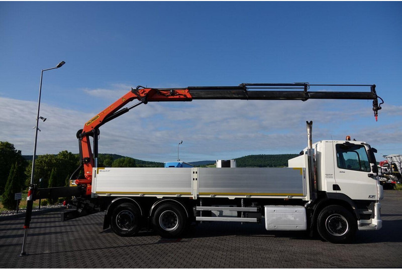 DAF CF 370 / 6x2 / SKRZYNIOWY - paka: 6,4 m / + HDS PALFINGER PK 180 - Camión caja abierta, Camión grúa: foto 5 DAF CF 370 / 6x2 / SKRZYNIOWY - paka: 6,4 m / + HDS PALFINGER PK 180 - Camión caja abierta, Camión grúa: foto 5