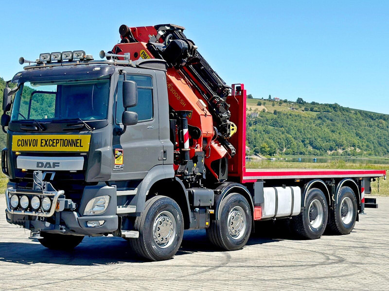 DAF CF 410 * PK 53002 - SH E/JIB PJ 125 E + FUNK*8x4 - Camión caja abierta, Camión grúa: foto 4 DAF CF 410 * PK 53002 - SH E/JIB PJ 125 E + FUNK*8x4 - Camión caja abierta, Camión grúa: foto 4