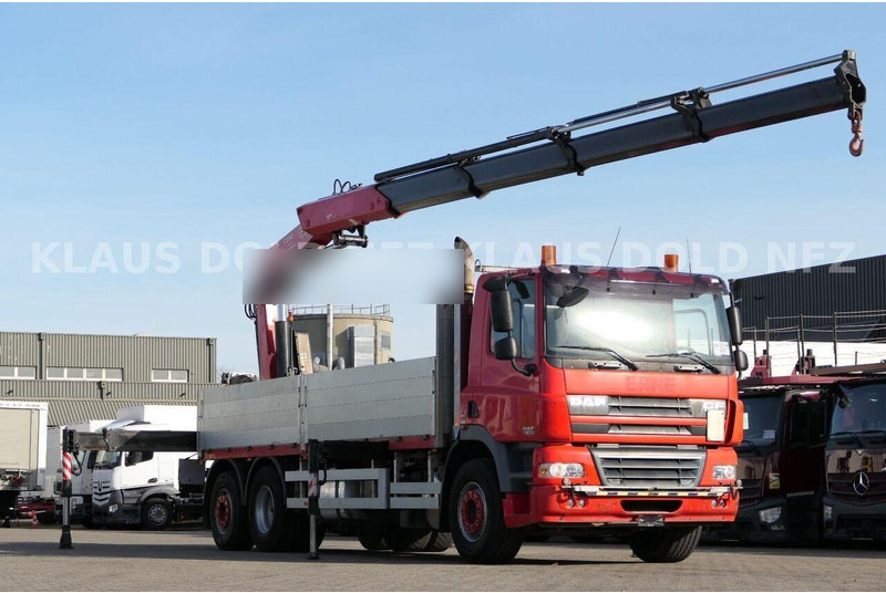 DAF CF 85.460 - Flatbed + crane - Camión caja abierta, Camión grúa: foto 2 DAF CF 85.460 - Flatbed + crane - Camión caja abierta, Camión grúa: foto 2