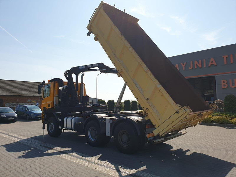 DAF CF GINAF X3335 S 6x6 DUMP TRUCK+HDS ATLAS 1460 HYDROBORD - Volquete camión, Camión grúa: foto 3 DAF CF GINAF X3335 S 6x6 DUMP TRUCK+HDS ATLAS 1460 HYDROBORD - Volquete camión, Camión grúa: foto 3