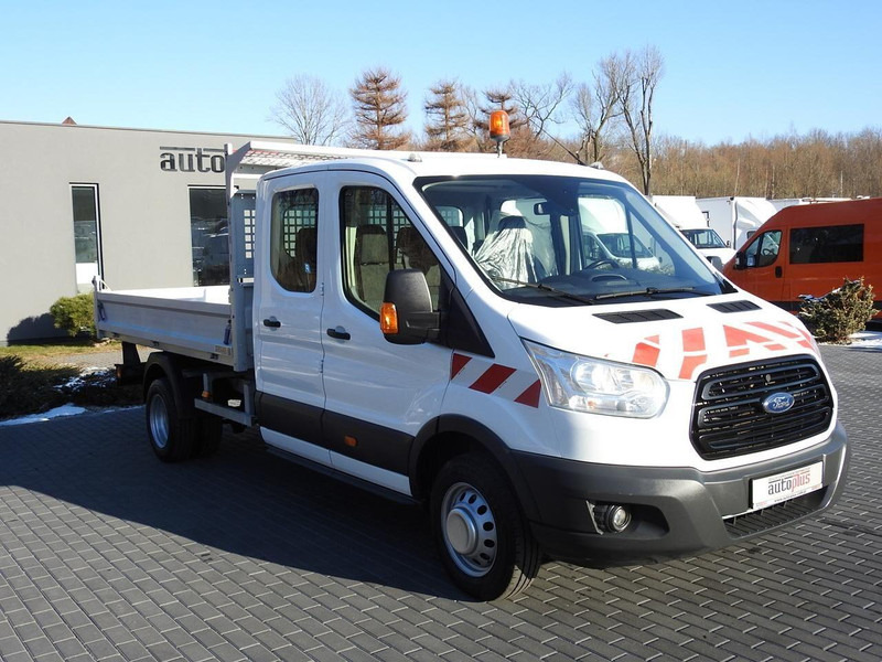 Ford TRANSIT WYWROTKA PODWÓJNA KABINA DOKA 6 MIEJSC TEMPOMAT KLIMATYZ - Volquete furgoneta, Furgoneta combi: foto 4 Ford TRANSIT WYWROTKA PODWÓJNA KABINA DOKA 6 MIEJSC TEMPOMAT KLIMATYZ - Volquete furgoneta, Furgoneta combi: foto 4