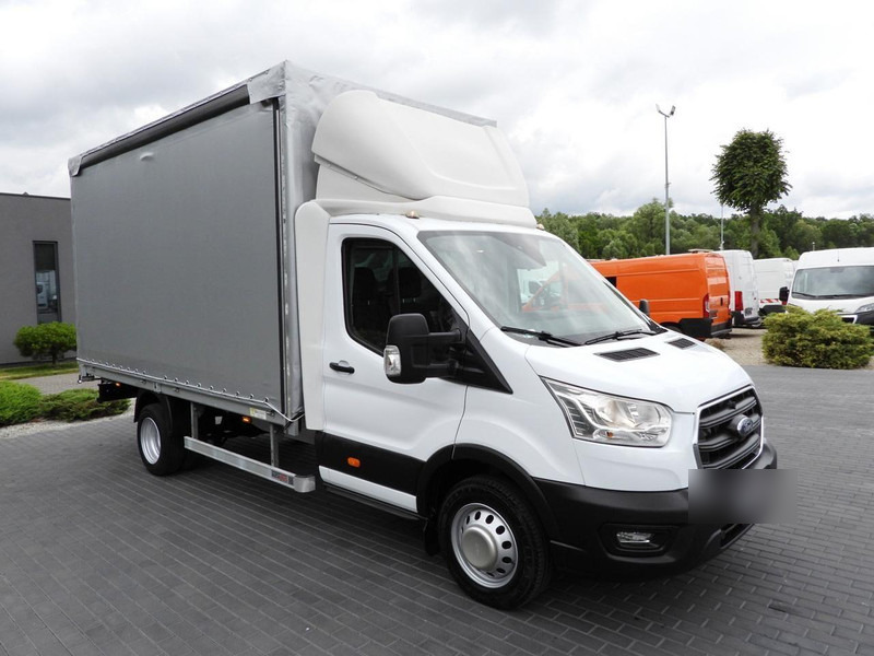 Ford Transit PLANDEKA 8 PALET TEMPOMAT LEDY BLIŹNIACZE KOŁA KLIMATYZ - Furgoneta con caja de lona: foto 4 Ford Transit PLANDEKA 8 PALET TEMPOMAT LEDY BLIŹNIACZE KOŁA KLIMATYZ - Furgoneta con caja de lona: foto 4