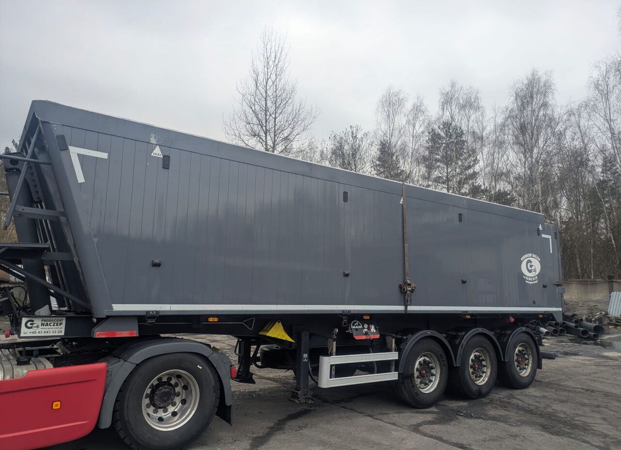 Gras GS Tipper trailer - Volquete semirremolque: foto 1 Gras GS Tipper trailer - Volquete semirremolque: foto 1
