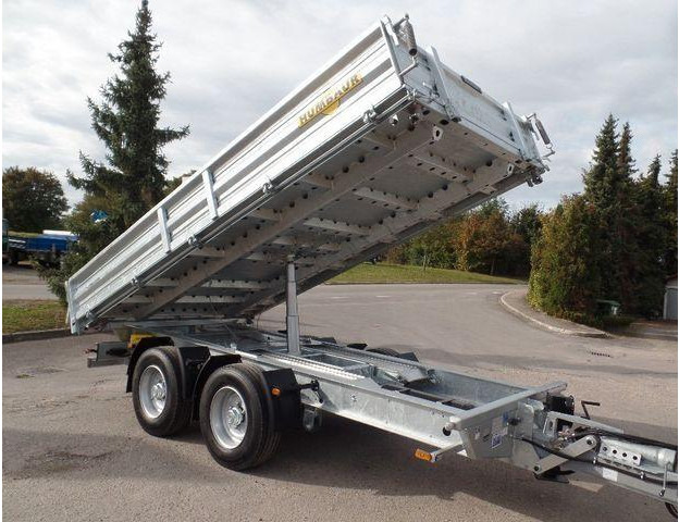 Humbaur HTK 145024 3 way tipper trailer - Volquete remolque: foto 1 Humbaur HTK 145024 3 way tipper trailer - Volquete remolque: foto 1