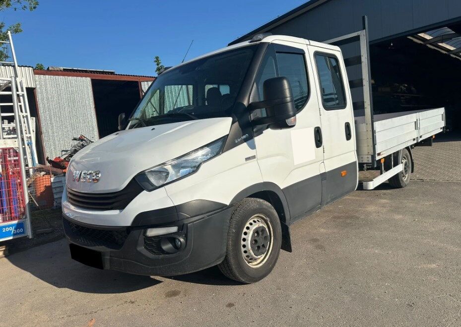 IVECO Daily 35-180 Doka flatbed truck - Caja abierta furgoneta, Furgoneta combi: foto 1 IVECO Daily 35-180 Doka flatbed truck - Caja abierta furgoneta, Furgoneta combi: foto 1