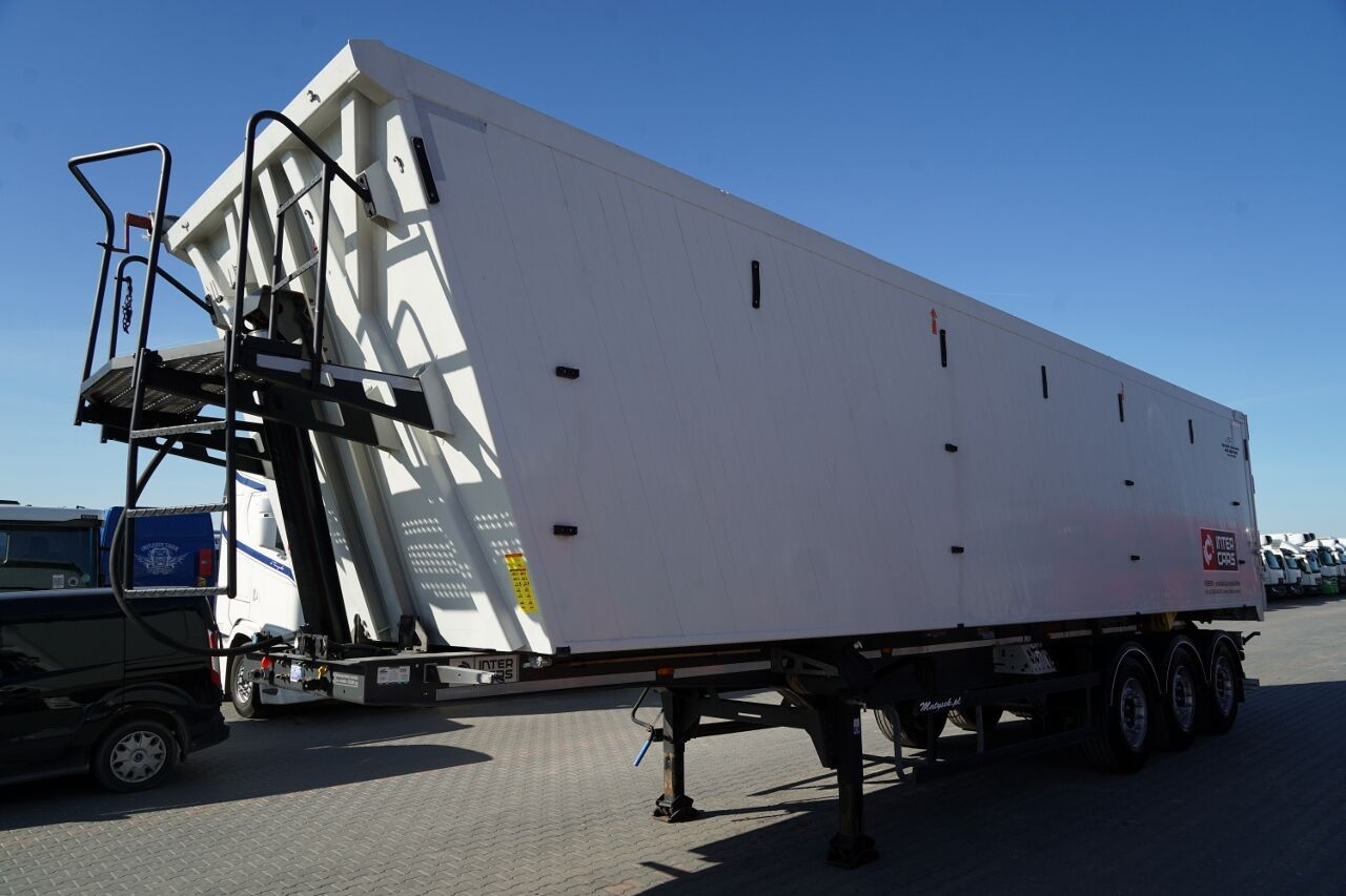 Inter Cars WYWROTKA 62 M3 / ALUMINIOWA / OŚ PODNOSZONA / - Volquete semirremolque: foto 5 Inter Cars WYWROTKA 62 M3 / ALUMINIOWA / OŚ PODNOSZONA / - Volquete semirremolque: foto 5