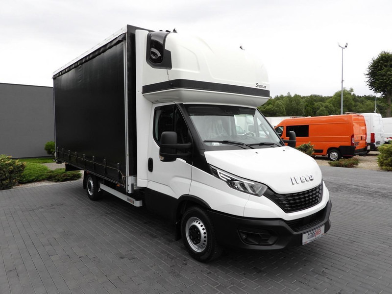 Iveco DAILY 35S18 PLANDEKA 10 PALET WEBASTO TEMPOMAT NAWIGACJA LEDY KL - Furgoneta con caja de lona: foto 4 Iveco DAILY 35S18 PLANDEKA 10 PALET WEBASTO TEMPOMAT NAWIGACJA LEDY KL - Furgoneta con caja de lona: foto 4