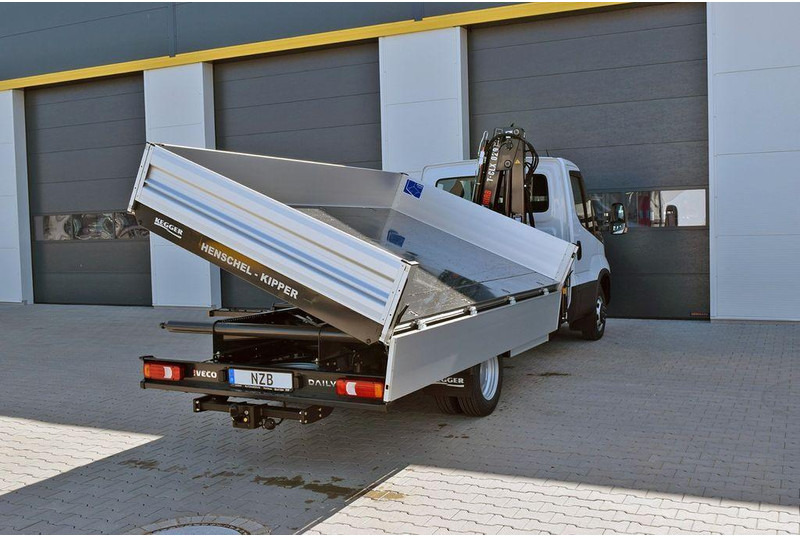 Iveco Daily 50C21H 3 way tipper + crane Hiab T-CLX 029 - Volquete camión, Camión grúa: foto 5 Iveco Daily 50C21H 3 way tipper + crane Hiab T-CLX 029 - Volquete camión, Camión grúa: foto 5