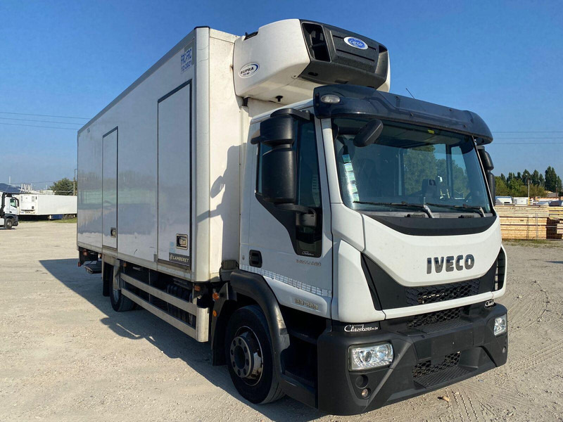 Iveco Eurocargo 120 E 22 Carrier Supra 750 frigo + LBW DHollandia 750 - Frigorífico camión: foto 1 Iveco Eurocargo 120 E 22 Carrier Supra 750 frigo + LBW DHollandia 750 - Frigorífico camión: foto 1