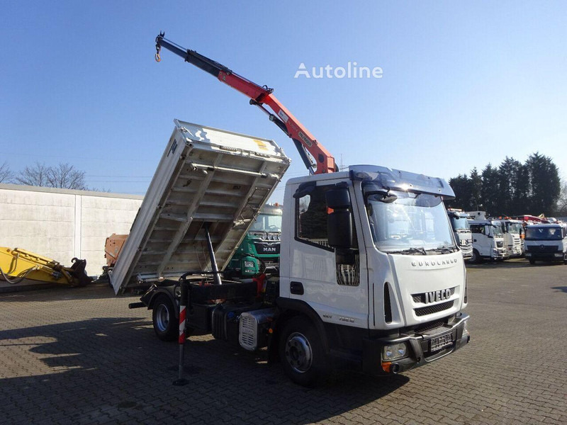 Iveco ML75E18K - 3 way tipper+crane - Volquete camión, Camión grúa: foto 5 Iveco ML75E18K - 3 way tipper+crane - Volquete camión, Camión grúa: foto 5