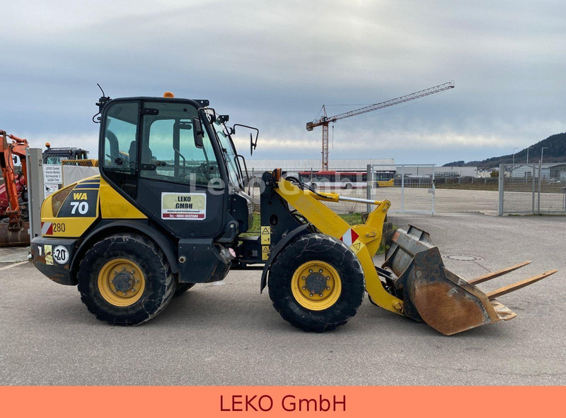 Komatsu WA70-6 Schnellwechsler - Cargadora de ruedas: foto 4 Komatsu WA70-6 Schnellwechsler - Cargadora de ruedas: foto 4