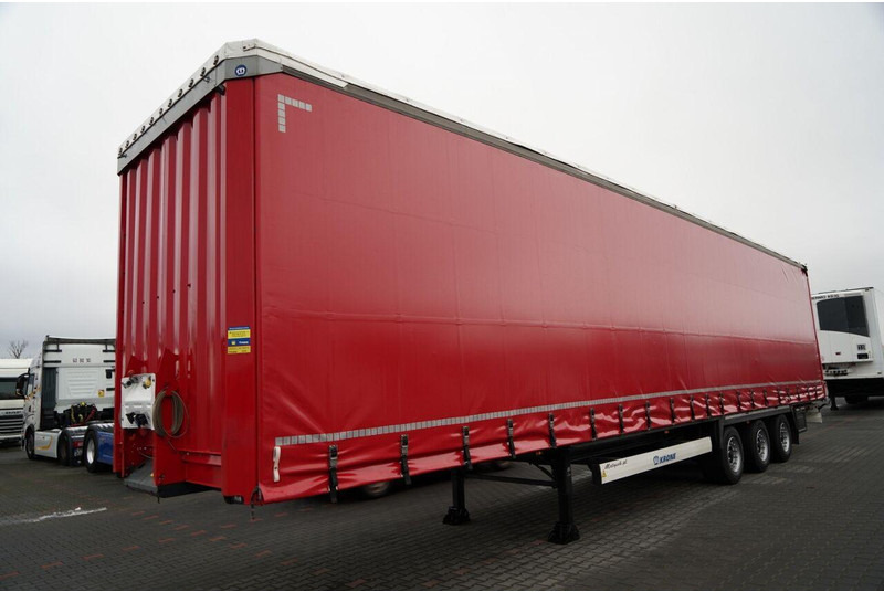 Krone FIRANKA / MEGA / OŚ PODNOSZONA / LOW DECK / - Semirremolque lona: foto 2 Krone FIRANKA / MEGA / OŚ PODNOSZONA / LOW DECK / - Semirremolque lona: foto 2