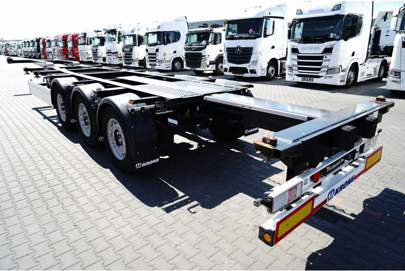 Krone NACZEPA PODKONTENEROWA / MAŁO UŻYWANA / UNIWERSALNA / 2023 ROK - Portacontenedore/ Intercambiable semirremolque: foto 4 Krone NACZEPA PODKONTENEROWA / MAŁO UŻYWANA / UNIWERSALNA / 2023 ROK - Portacontenedore/ Intercambiable semirremolque: foto 4