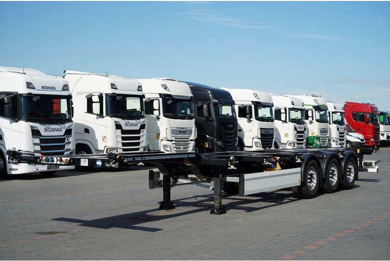 Krone NACZEPA PODKONTENEROWA / MAŁO UŻYWANA / UNIWERSALNA / 2023 ROK - Portacontenedore/ Intercambiable semirremolque: foto 2 Krone NACZEPA PODKONTENEROWA / MAŁO UŻYWANA / UNIWERSALNA / 2023 ROK - Portacontenedore/ Intercambiable semirremolque: foto 2