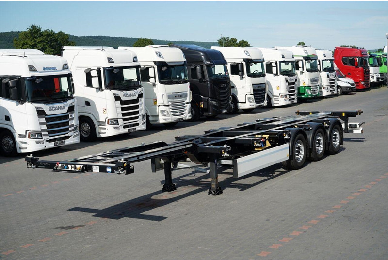 Krone NACZEPA PODKONTENEROWA / MAŁO UŻYWANA / UNIWERSALNA / 2023 ROK - Portacontenedore/ Intercambiable semirremolque: foto 1 Krone NACZEPA PODKONTENEROWA / MAŁO UŻYWANA / UNIWERSALNA / 2023 ROK - Portacontenedore/ Intercambiable semirremolque: foto 1