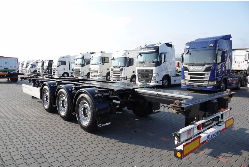 Krone NACZEPA PODKONTENEROWA / NOWA / 2023 ROK / ROZSUWANY TYŁ / DO WS - Portacontenedore/ Intercambiable semirremolque: foto 5 Krone NACZEPA PODKONTENEROWA / NOWA / 2023 ROK / ROZSUWANY TYŁ / DO WS - Portacontenedore/ Intercambiable semirremolque: foto 5
