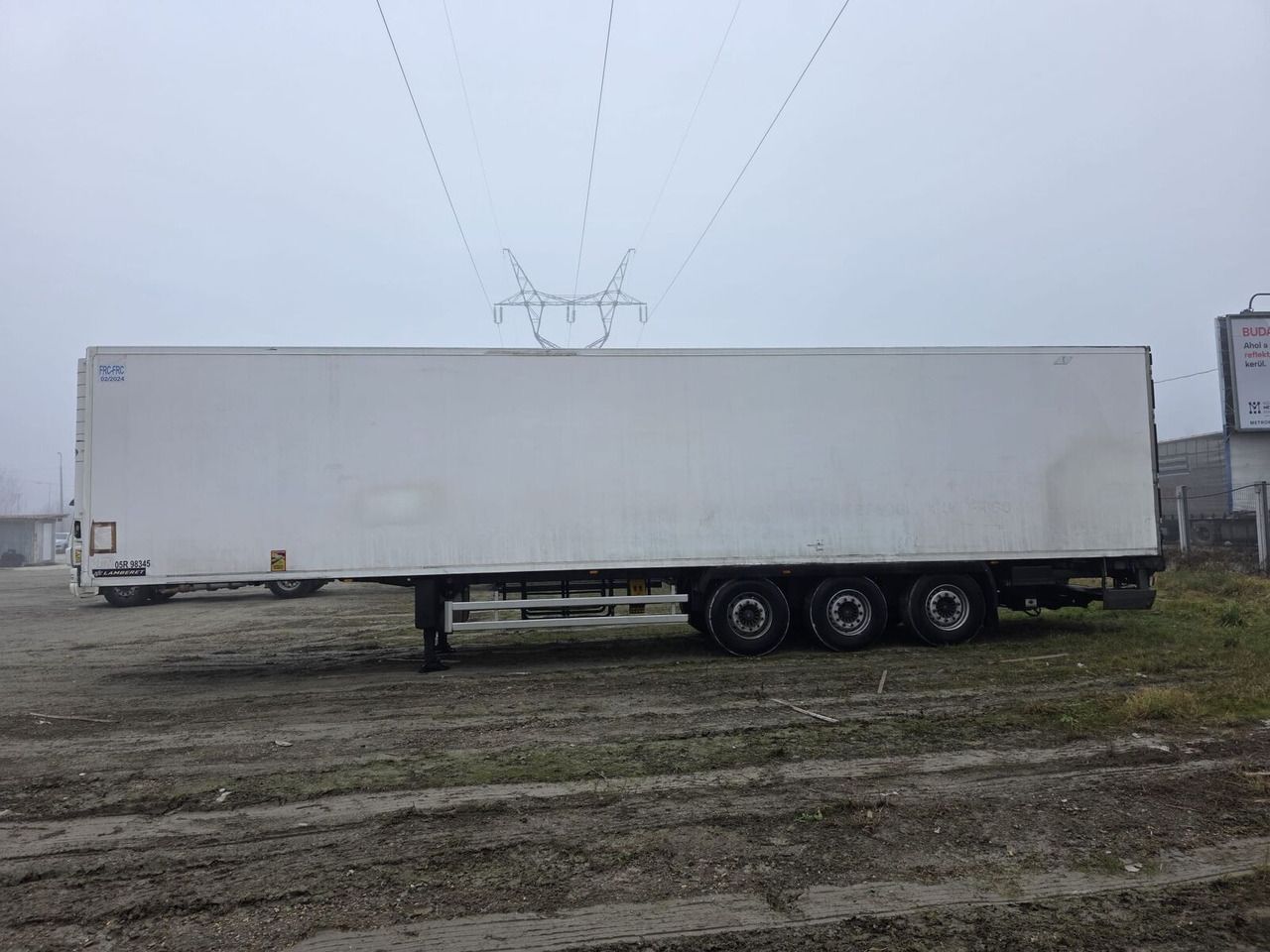 Lamberet Carrier Vector 1850 MT frigo+Dhollandia LBW 2000 kg - Frigorífico semirremolque: foto 3 Lamberet Carrier Vector 1850 MT frigo+Dhollandia LBW 2000 kg - Frigorífico semirremolque: foto 3