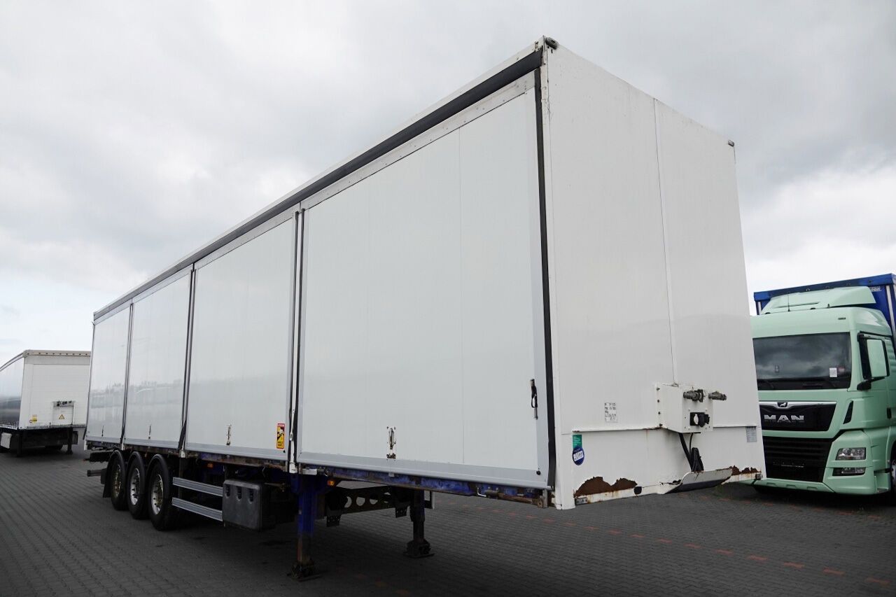 LeciTrailer KONTENER / KOFFER / OTWIERANE BOKI / MOCNA PODŁOGA SZYNA DESKA - Caja cerrada semirremolque: foto 2 LeciTrailer KONTENER / KOFFER / OTWIERANE BOKI / MOCNA PODŁOGA SZYNA DESKA - Caja cerrada semirremolque: foto 2