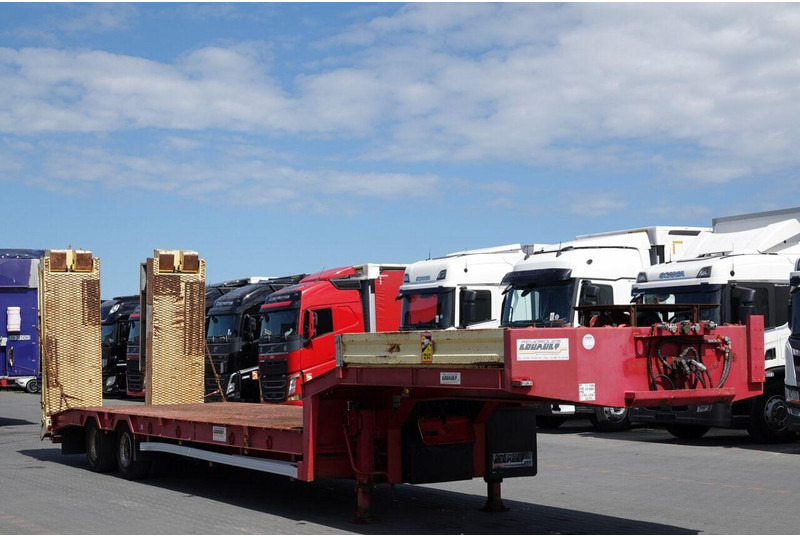 Louault LAWETA NISKOPODWOZIOWA / NAJAZDY HYDRAULICZNE / WCIĄGARKA / 2 OS - Góndola rebajadas semirremolque: foto 1 Louault LAWETA NISKOPODWOZIOWA / NAJAZDY HYDRAULICZNE / WCIĄGARKA / 2 OS - Góndola rebajadas semirremolque: foto 1