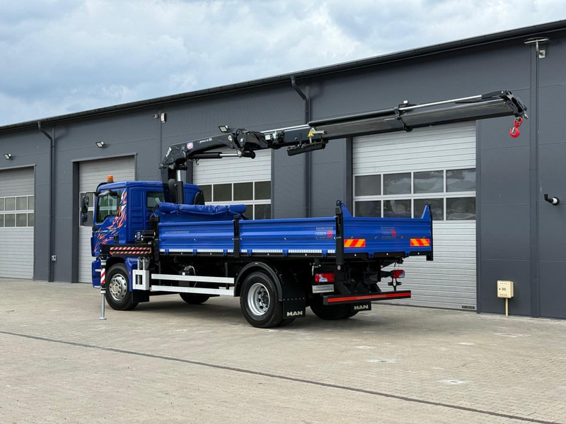 MAN MAN TGM TGL TGS 18.250 // E6 // wywrotka + HDS HMF z pilotem // - Volquete camión: foto 3 MAN MAN TGM TGL TGS 18.250 // E6 // wywrotka + HDS HMF z pilotem // - Volquete camión: foto 3