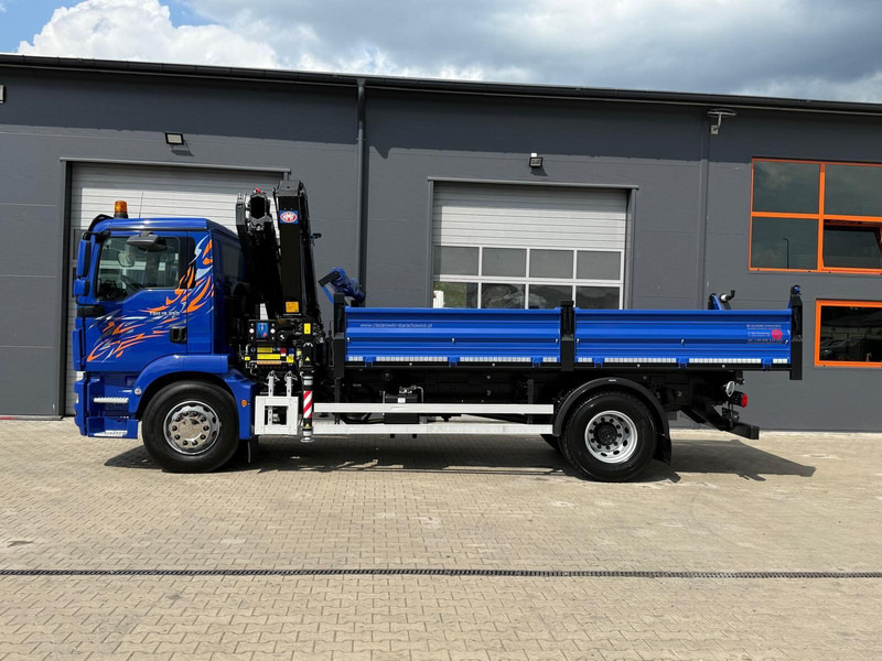 MAN MAN TGM TGL TGS 18.250 // E6 // wywrotka + HDS HMF z pilotem // - Volquete camión: foto 5 MAN MAN TGM TGL TGS 18.250 // E6 // wywrotka + HDS HMF z pilotem // - Volquete camión: foto 5