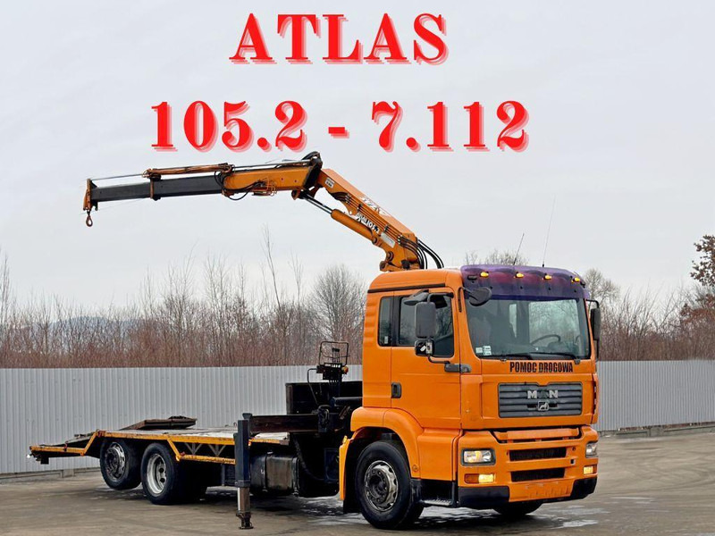 MAN TGA 26.360 * ATLAS 105.2 - 7.112 * TOPZUSTAND - Grua de remolque autos: foto 1 MAN TGA 26.360 * ATLAS 105.2 - 7.112 * TOPZUSTAND - Grua de remolque autos: foto 1