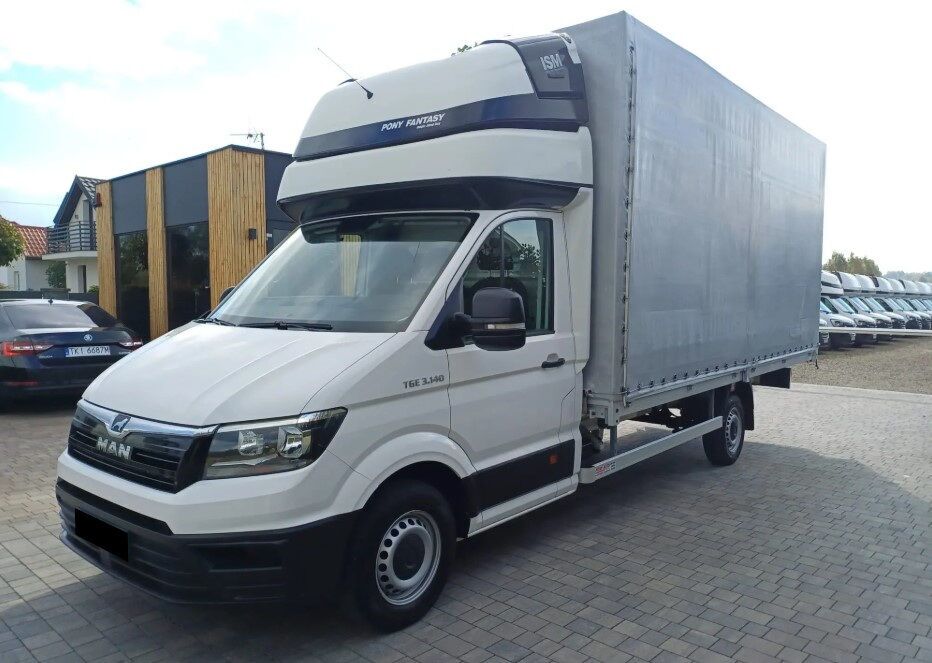 MAN TGE 3.140 tarpaulin truck - Volquete furgoneta: foto 2 MAN TGE 3.140 tarpaulin truck - Volquete furgoneta: foto 2