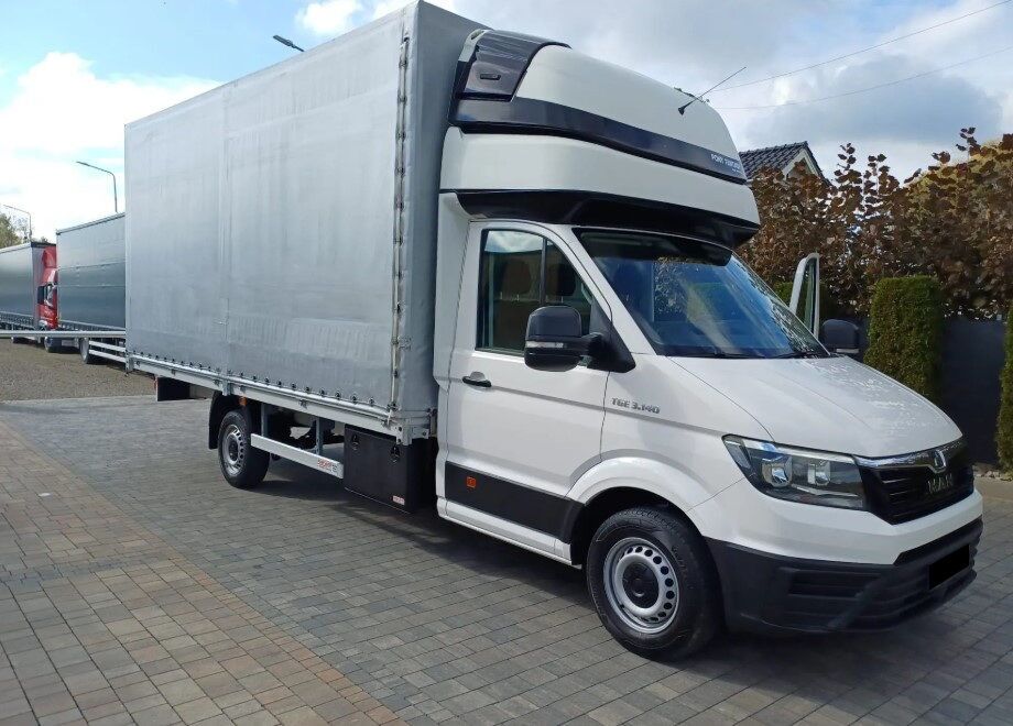 MAN TGE 3.140 tarpaulin truck - Volquete furgoneta: foto 5 MAN TGE 3.140 tarpaulin truck - Volquete furgoneta: foto 5