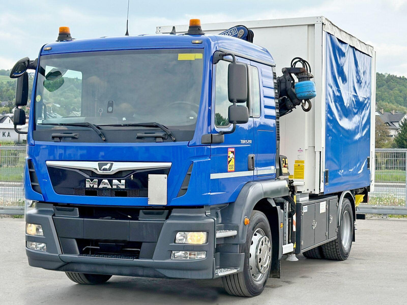 MAN TGM 15.250* FASSI F110A.0.23 * TOPZUSTAND - Camión caja cerrada: foto 4 MAN TGM 15.250* FASSI F110A.0.23 * TOPZUSTAND - Camión caja cerrada: foto 4