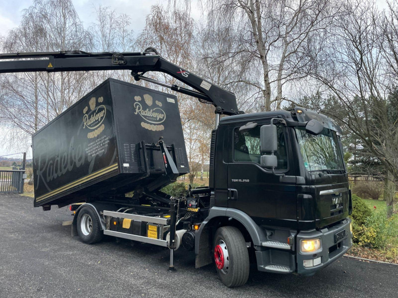 MAN TGM 15.250 Hoof lift + Crane - Multibasculante camión, Camión grúa: foto 4 MAN TGM 15.250 Hoof lift + Crane - Multibasculante camión, Camión grúa: foto 4