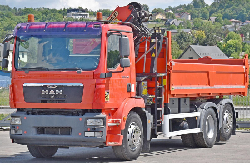 MAN TGM 26.340 - Volquete camión, Camión grúa: foto 5 MAN TGM 26.340 - Volquete camión, Camión grúa: foto 5