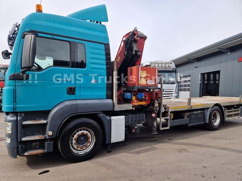 MAN TGS 18.360 Platform Crane HMF 2820 - Camión caja abierta, Camión grúa: foto 5 MAN TGS 18.360 Platform Crane HMF 2820 - Camión caja abierta, Camión grúa: foto 5