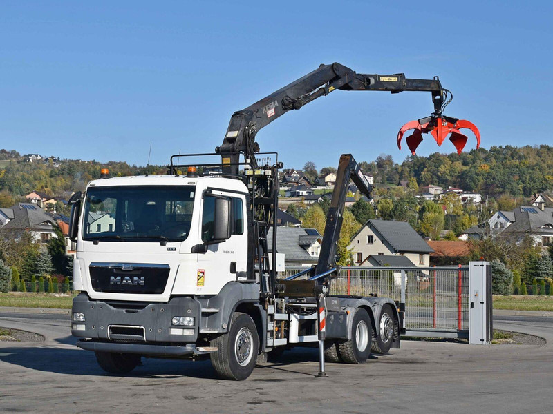 MAN TGS 26.360 - Multibasculante camión, Camión grúa: foto 2 MAN TGS 26.360 - Multibasculante camión, Camión grúa: foto 2