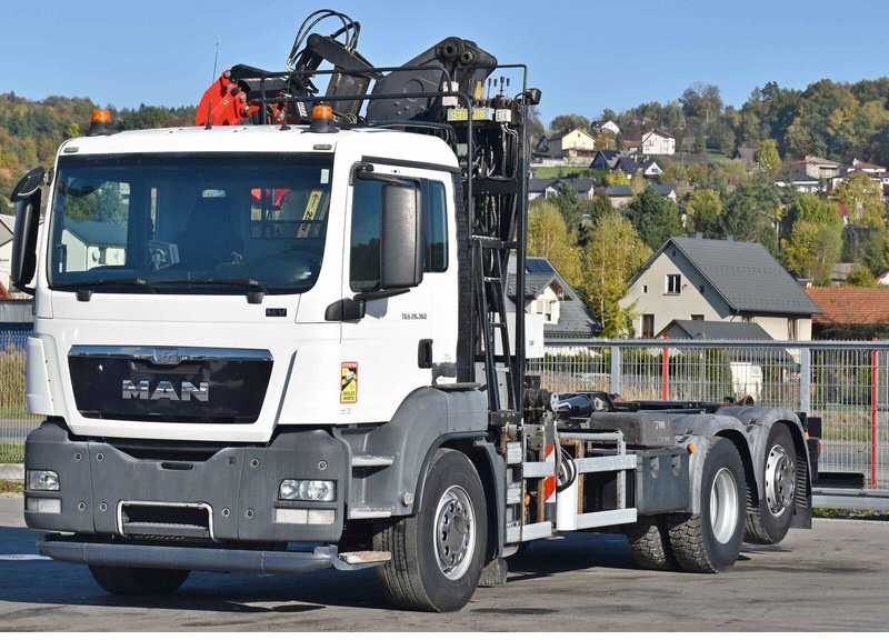 MAN TGS 26.360 - Multibasculante camión, Camión grúa: foto 4 MAN TGS 26.360 - Multibasculante camión, Camión grúa: foto 4