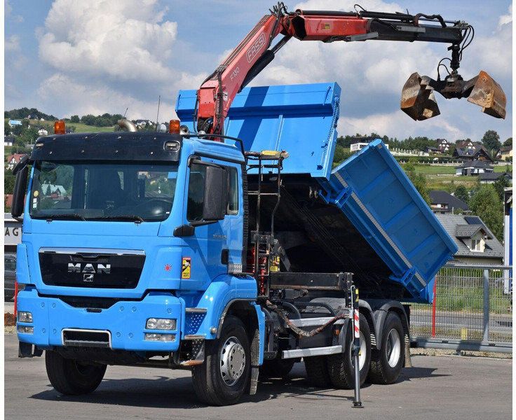 MAN TGS 26 400 - Volquete camión, Camión grúa: foto 3 MAN TGS 26 400 - Volquete camión, Camión grúa: foto 3