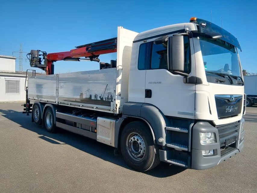 MAN TGS 26.430 / 6x2-4 / LL / PK 20.501L TEC 3 - Camión caja abierta, Camión grúa: foto 2 MAN TGS 26.430 / 6x2-4 / LL / PK 20.501L TEC 3 - Camión caja abierta, Camión grúa: foto 2