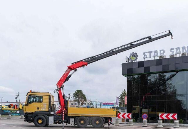 MAN TGS 26.440 6x4 FASSI F310CXP Crane Fifth Wheel - Volquete camión, Camión grúa: foto 3 MAN TGS 26.440 6x4 FASSI F310CXP Crane Fifth Wheel - Volquete camión, Camión grúa: foto 3