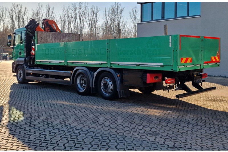 Camión caja abierta, Camión grúa MAN TGS 26.460 6X2 Flatbed + Crane Atlas 172.3E-A4 + RC: foto 6 Camión caja abierta, Camión grúa MAN TGS 26.460 6X2 Flatbed + Crane Atlas 172.3E-A4 + RC: foto 6
