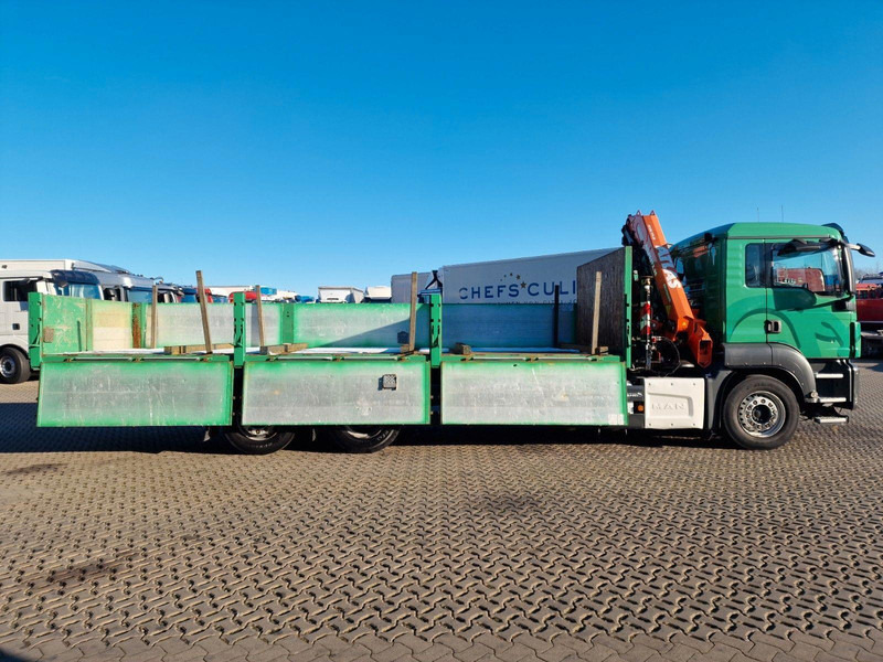 Camión caja abierta, Camión grúa MAN TGS 26.460 6X2 Flatbed + Crane Atlas 172.3E-A4 + RC: foto 11 Camión caja abierta, Camión grúa MAN TGS 26.460 6X2 Flatbed + Crane Atlas 172.3E-A4 + RC: foto 11